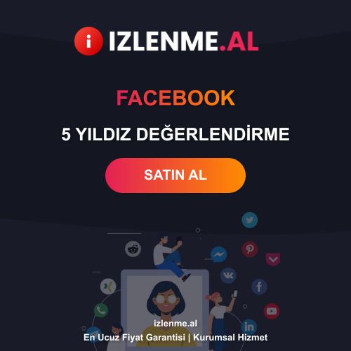 Facebook 5 Yıldız Değerlendirme Satın Al