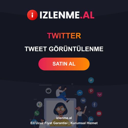 Twitter Tweet Görüntülenme Satın Al