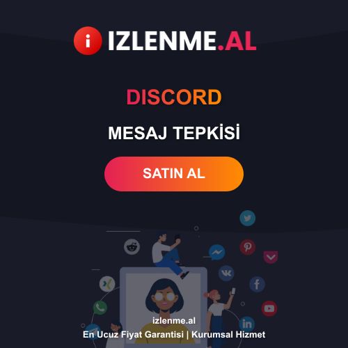Discord Mesaj Tepkisi Satın Al