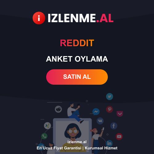 Reddit Anket Oylama Satın Al