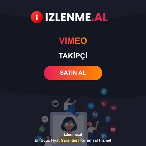 Vimeo Takipçi Satın Al